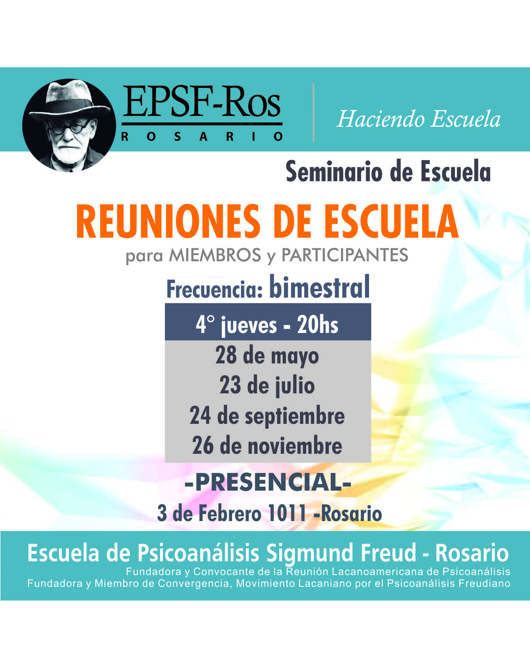 En este momento estás viendo Seminario de Escuela 2026